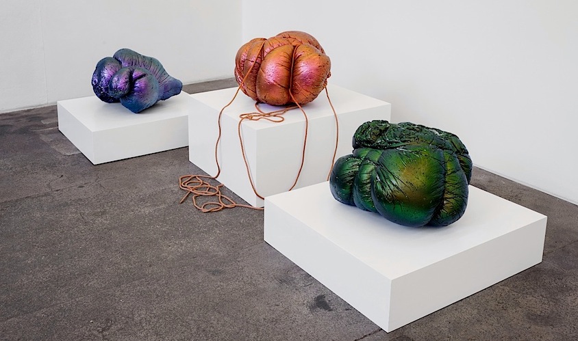 Klara Meinhardt: Ausstellungsansicht Ritual, bei Josef Filipp 2017

